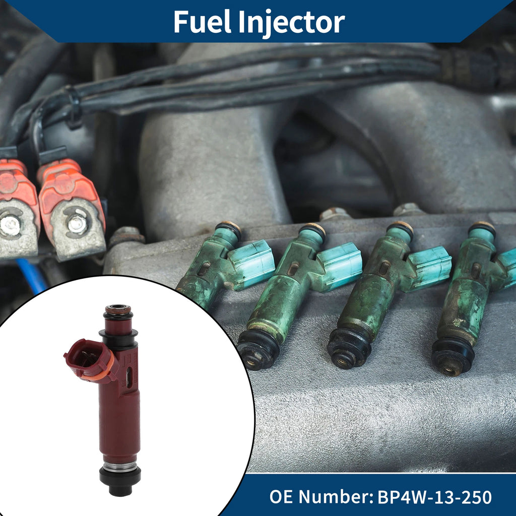 Fuel Injector Replacement for Mazda Miata 1.8 (1999–2001) 1 Pc Wine Red