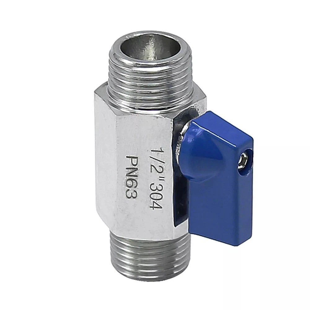 12'' Ball Valve with NPT Thread for Compact Applications (Stainless Steel)