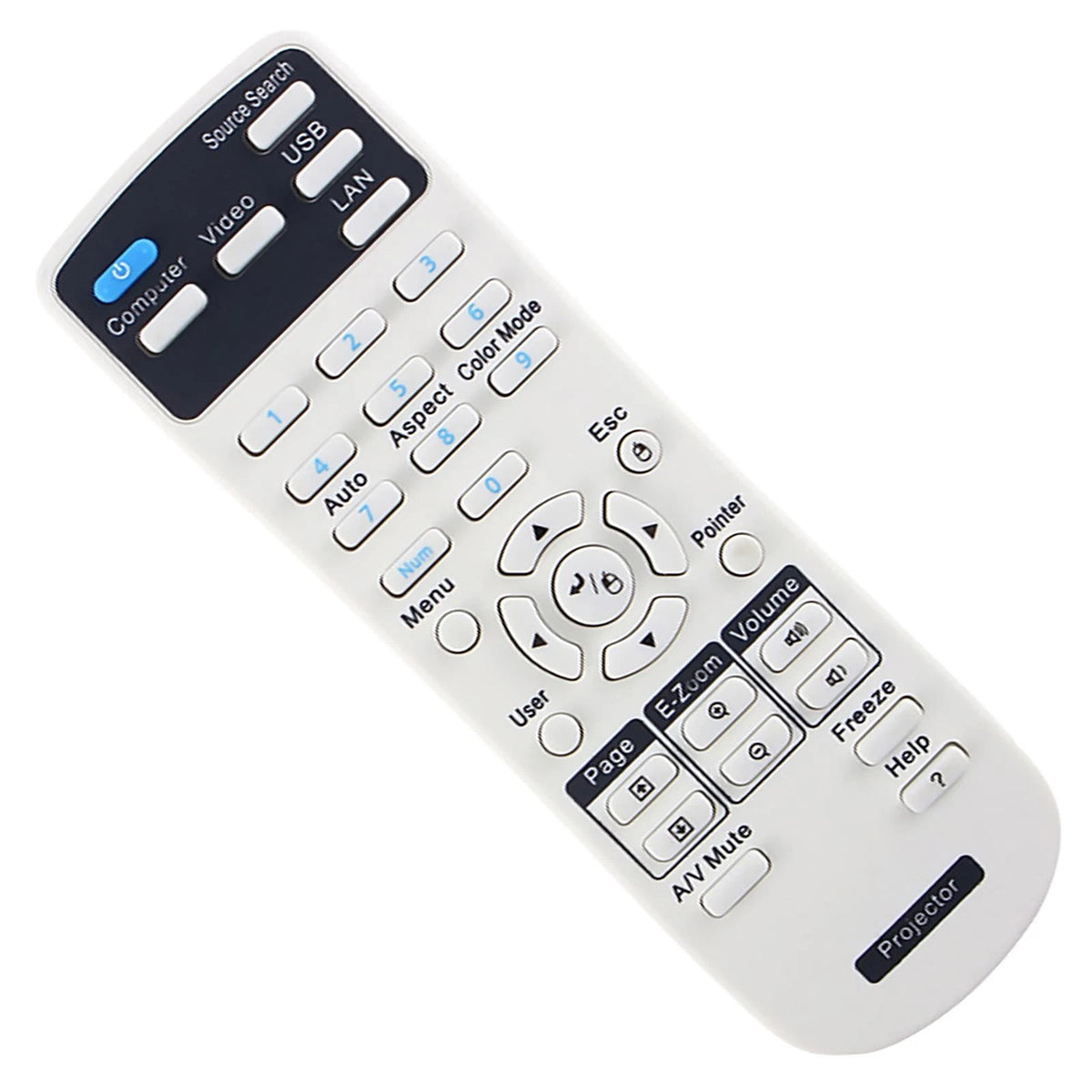 ABS 433MHz Remote Control for Epson CB-S04, CB-S04E, CB-X04, CB-W04, U04