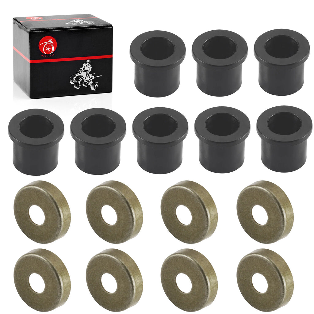 Set of 8 Front A-Arm Bushings w/ Cap for Polaris Sportsman 90 110 (2007–2021)