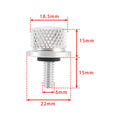 Rear Fender Seat Bolt Screw for Harley Sportster XL883 XL1200 (1997–2022)
