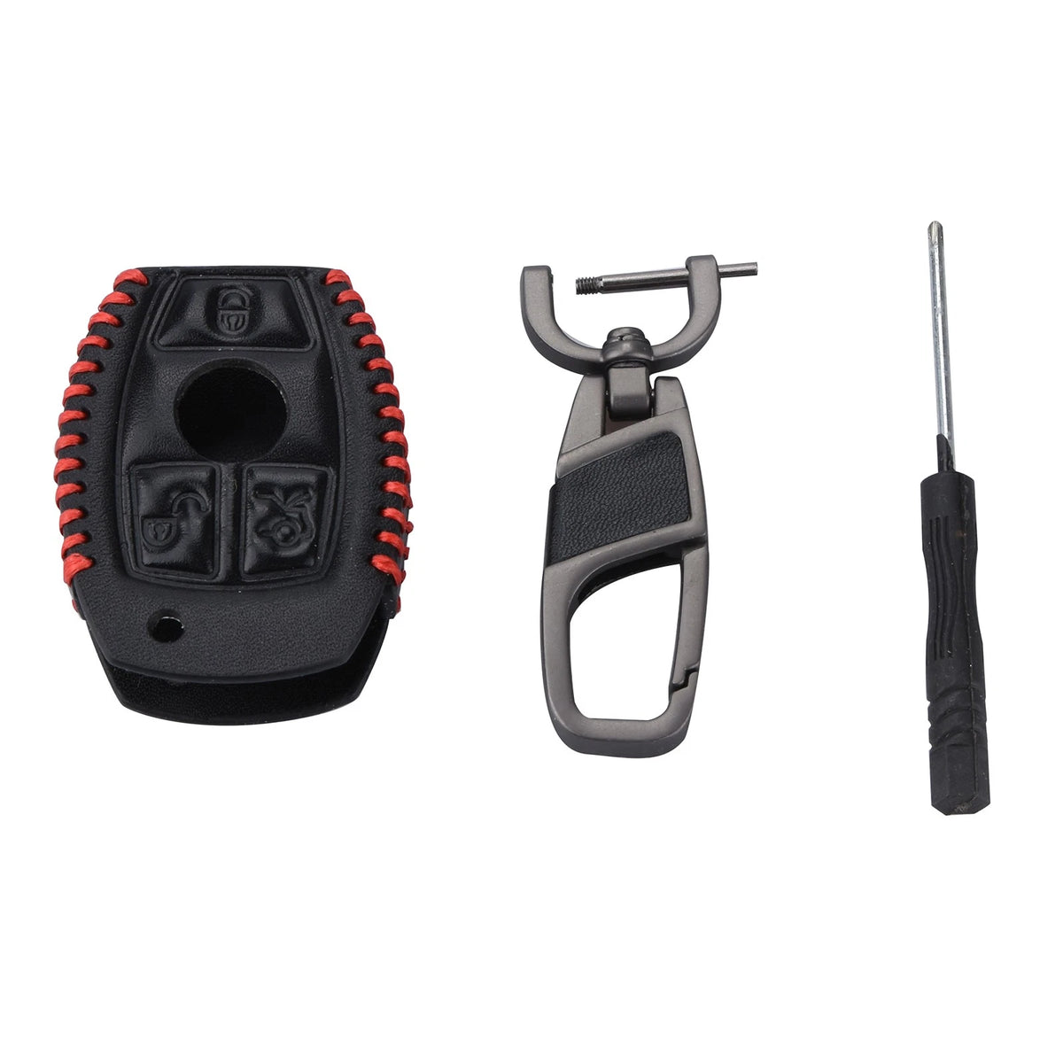 3X Key Case Holder Cover for Mercedes Benz E