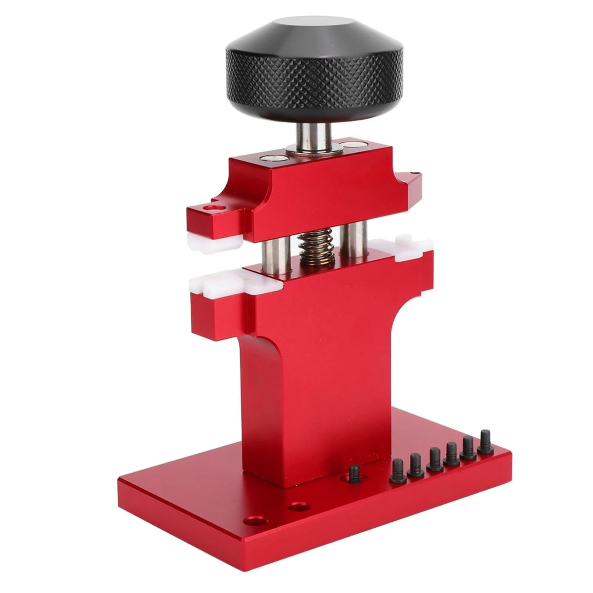 Iron Watch Crown Removal Tool with 7 Bits for Watchmakers