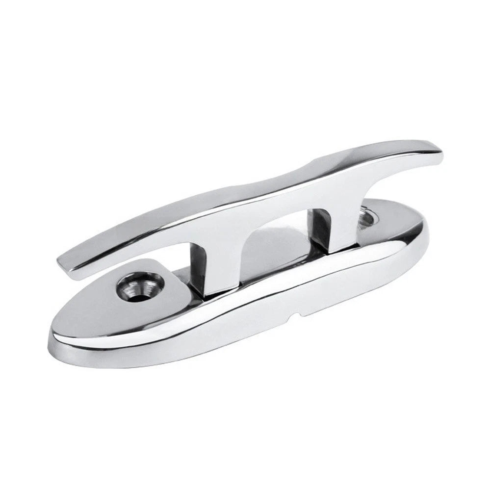 316 Stainless Steel Folding Boat Rope Cleat for Docking (4in, 6in)