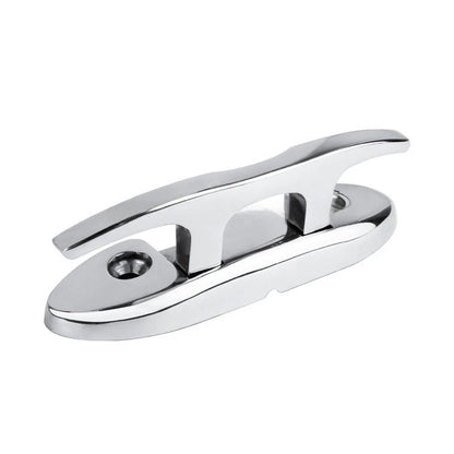 316 Stainless Steel Folding Boat Rope Cleat for Docking (4in, 6in)