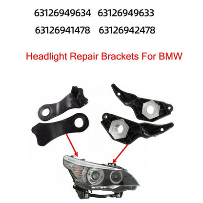 Headlamp Mounting Bracket Repair Kit for BMW E60 E61 525i 530i 540i 545i 550i (2006–2010)