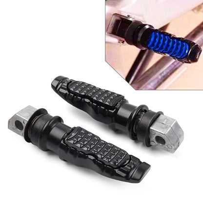 8MM Insertable Rear Motorcycle Foot Pegs for Harley Honda