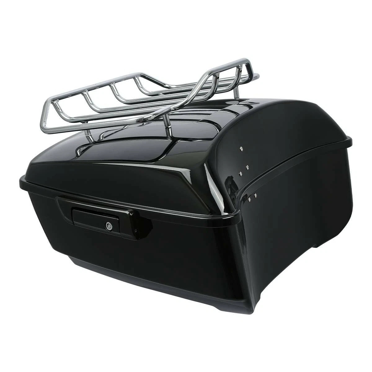 Trunk Backrest Luggage Rack for Harley Electra Glide (2009–2013) Black