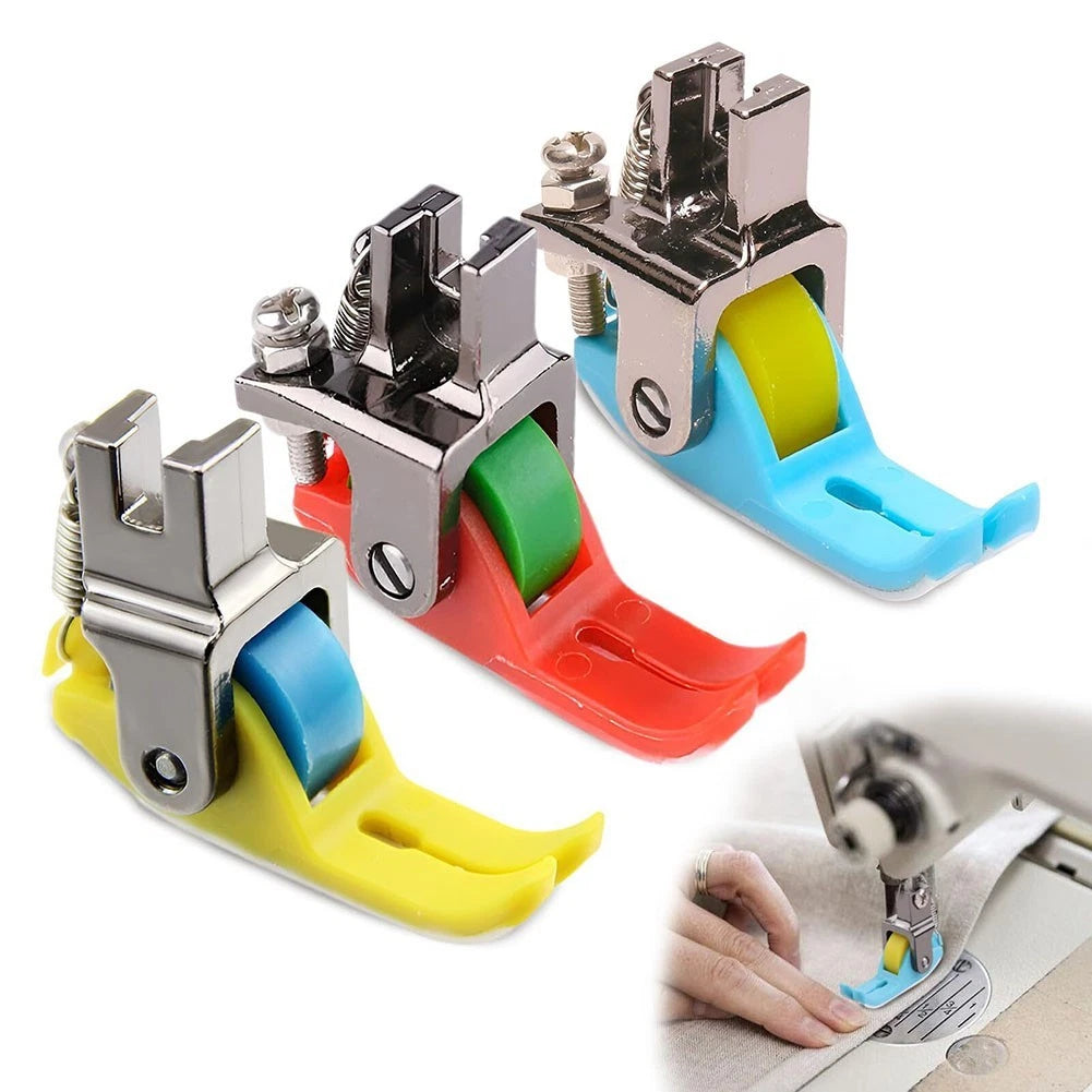 3PCS Roller Presser Feet for Sewing Machine (Universal)