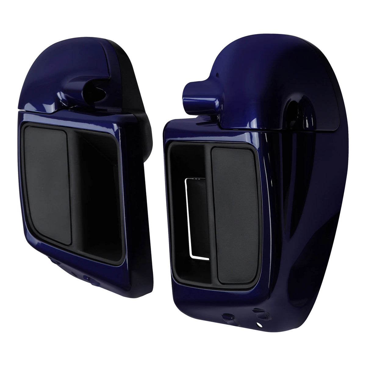 Lower Vented Fairings for Harley Street Glide (2014–2023) Zephyr Blue/Black