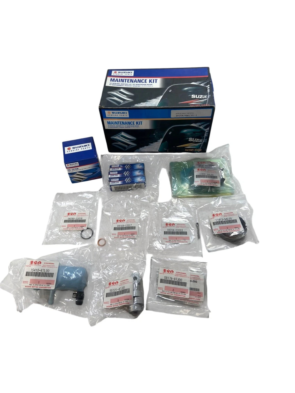 Maintenance Kit for Suzuki DF25A/30A (2015–) 17400-94821