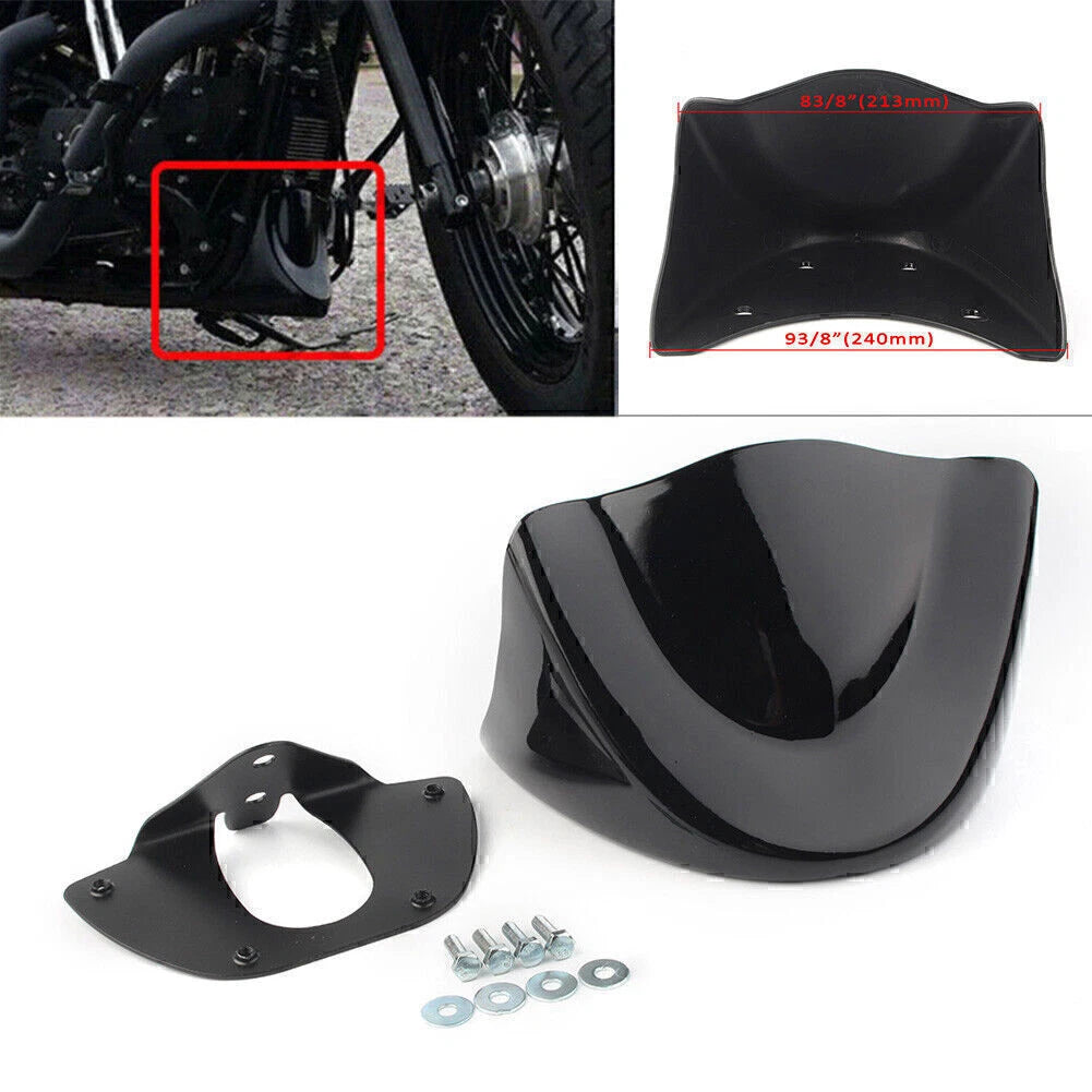 Front Chin Spoiler Air Dam Fairing for Harley Dyna FXD FXDB (1999–2005)