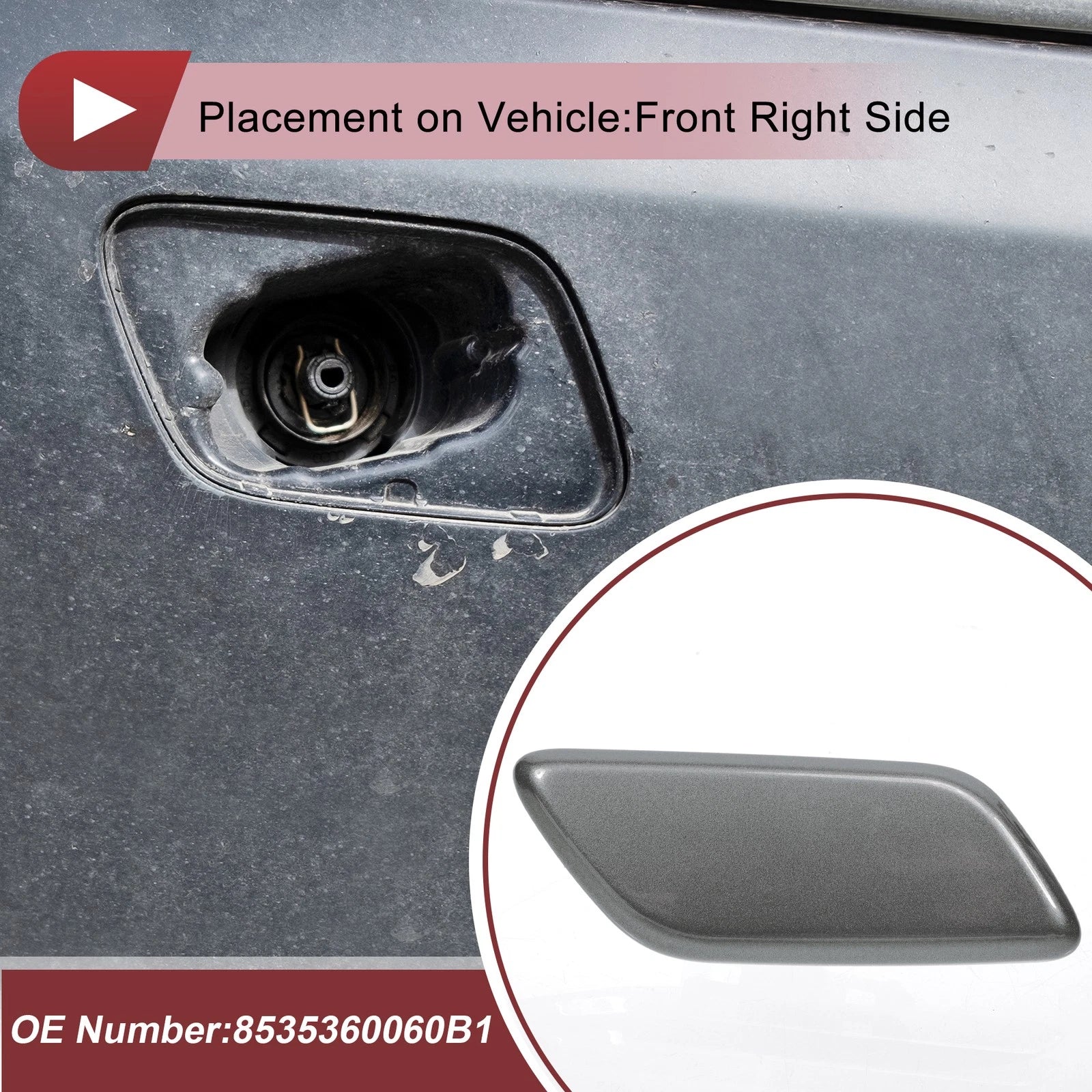 Front Right Washer Nozzle Cover Cap for Lexus LX570 (2013–2015)