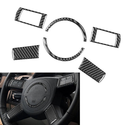 6pc Steering Wheel Cover Set for Chrysler 300 300C Dodge Magnum (2005–2010)
