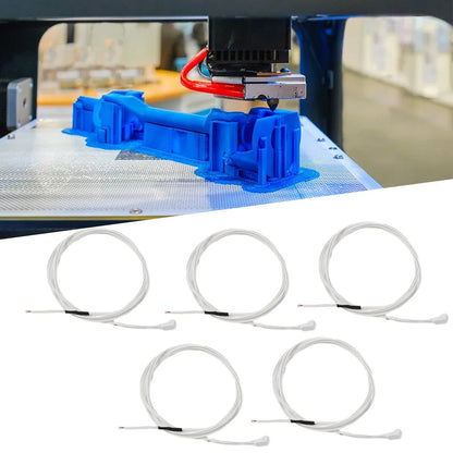 5X Thermistor Temperature Sensor 100K for Ender 3 Pro, CR-10, CR-10S