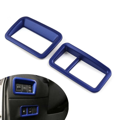 Headlight Shift Switch Adjustment Trim Panel for Toyota CHR (2016–2023) Blue