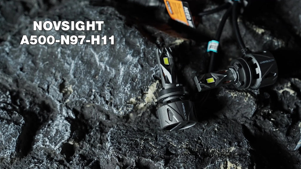 2X 9005 H11 LED Headlight Bulbs for