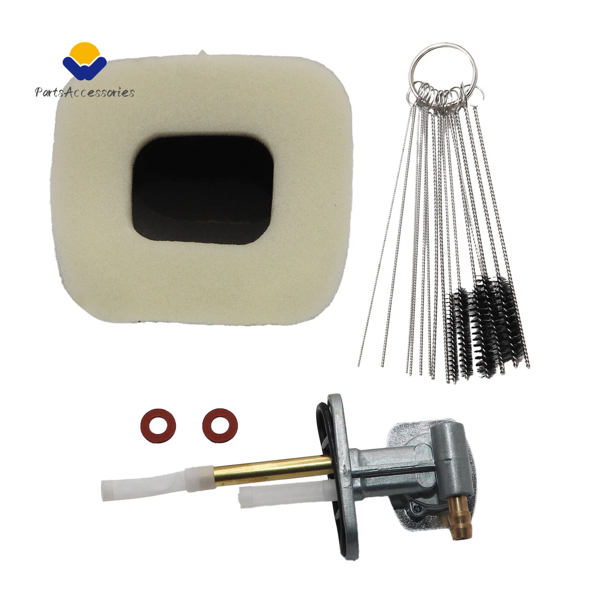 Air Filter Element and Fuel Petcock for Yamaha TTR125 (2000–2009)