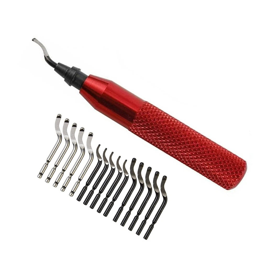 Deburring Kit 16 Blades for Automotive Use (360-Degree Swivel)