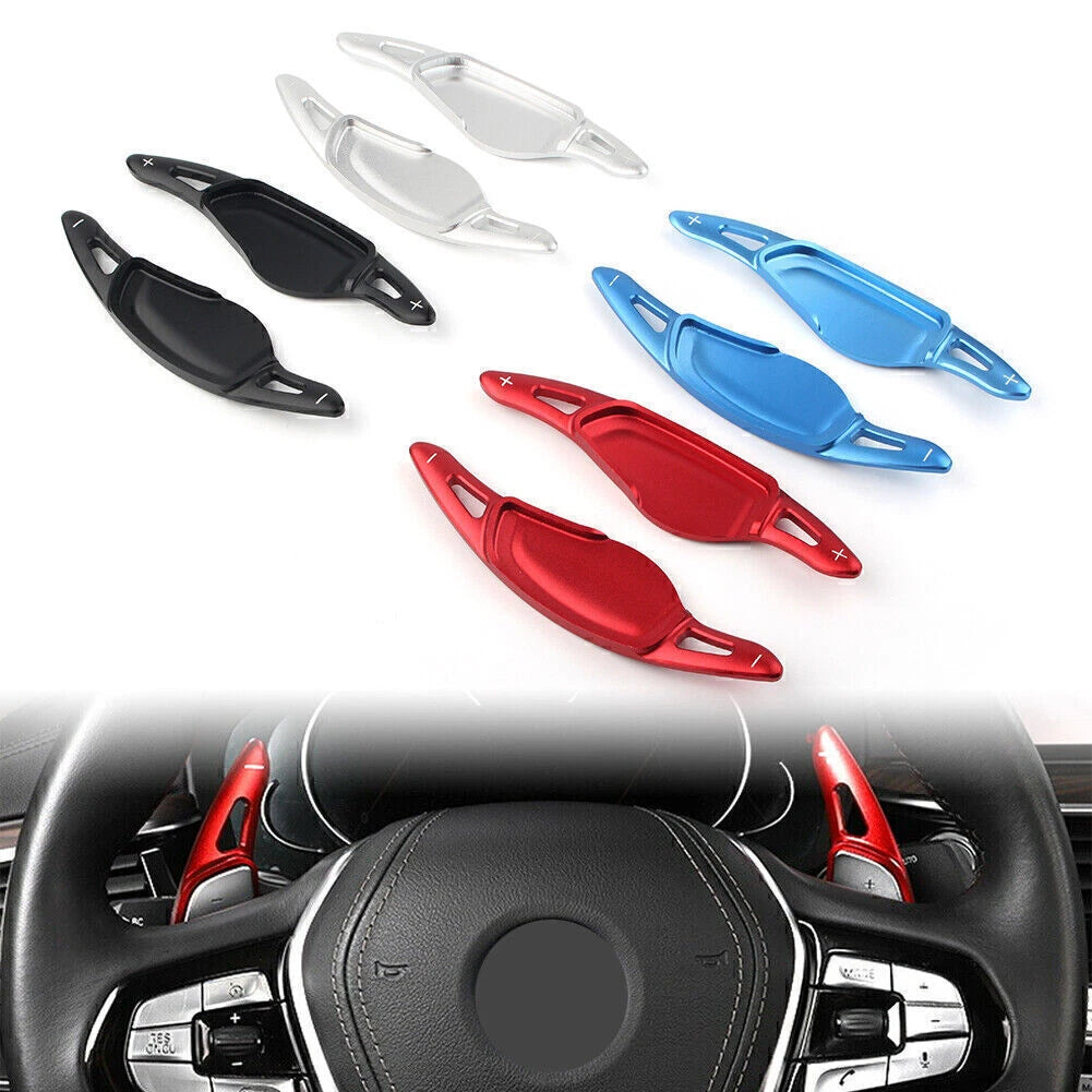 Aluminum Paddle Shifter Extensions for BMW 5 7 Series X3 X4 X5 (2010–2020)