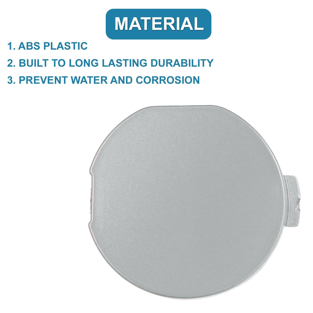 Tow Hook Cover for Mazda CX-5 (2017–2022) - Silver Tone