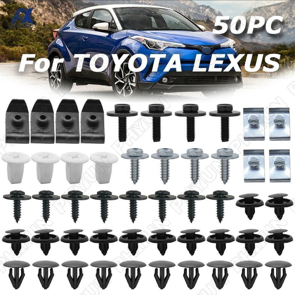 Engine Under Body Cover Clips for Toyota Lexus (2000–2023)