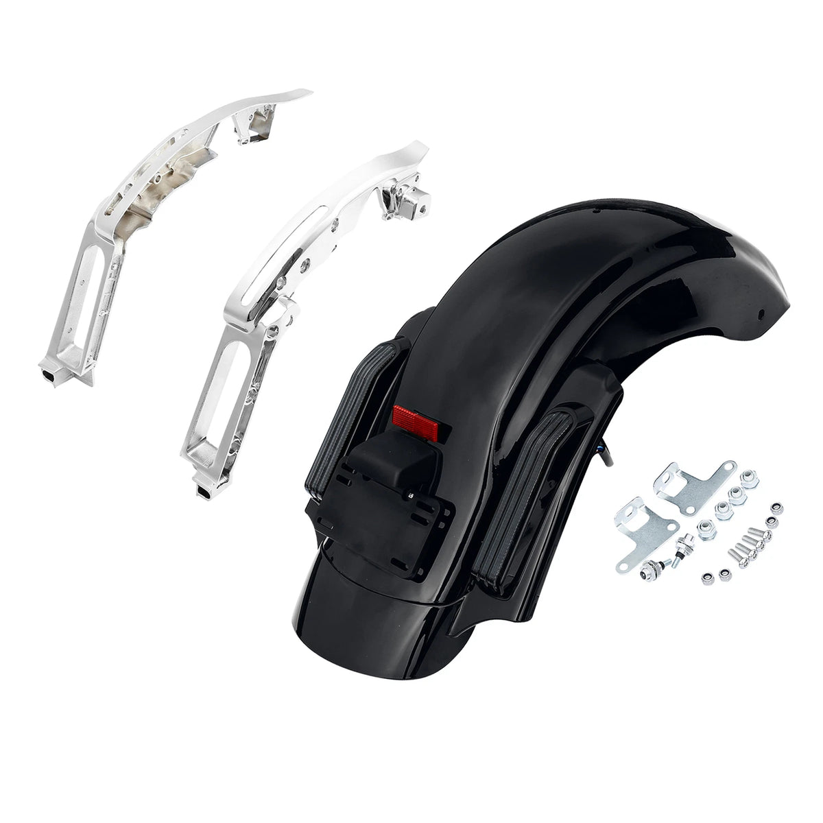 Rear Fender LED Light System Support Bracket for Harley Road Glide (2014–2024)