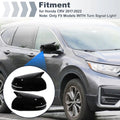 2PCS Rear View Mirror Cover Cap for Honda CRV (2017–2022)