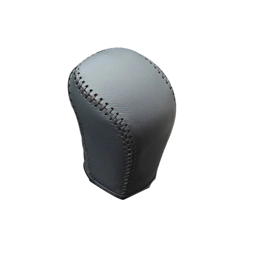 Leather Gear Shift Knob Sleeve for Honda Civic (2016–2021) Black