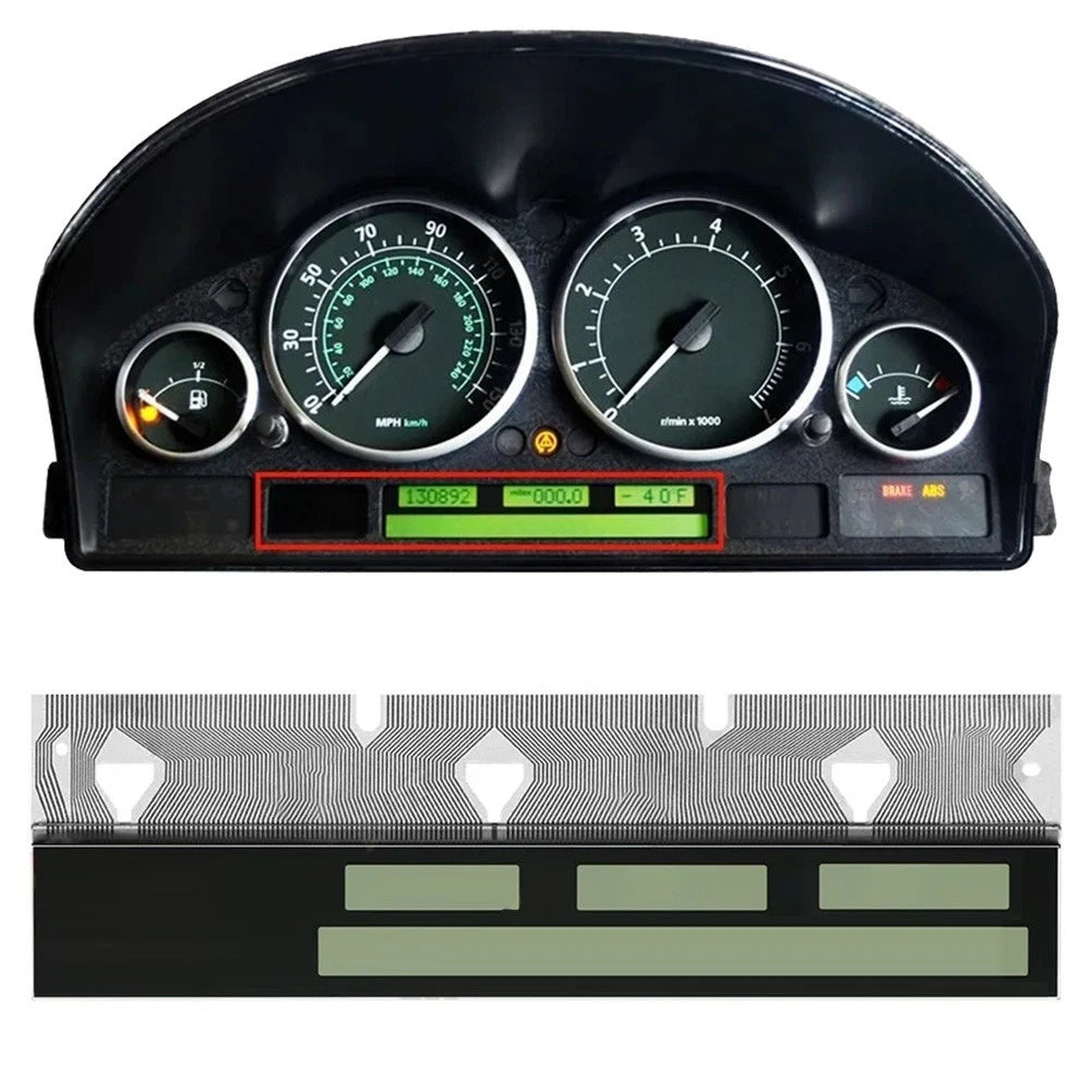 Replacement Display for Range Rover III Instrument Cluster (2002–2012)