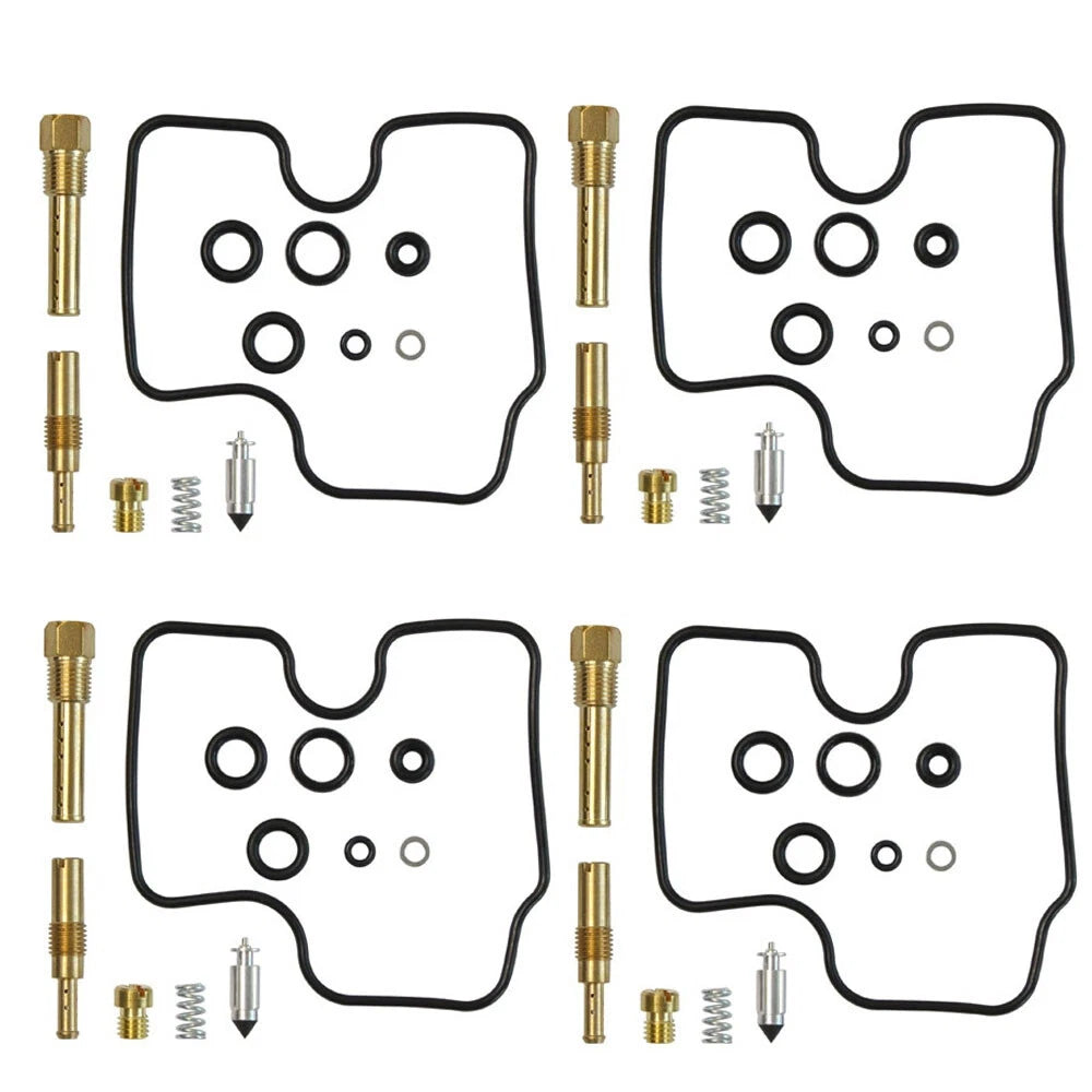 4X Carburetor Diaphragm Needle Repair Kit for Honda Shadow VLX 600 (1994–2003)