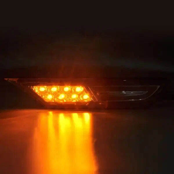 Clear LED Side Marker Signal Light for Nissan GT-R R35 (2009–2015)