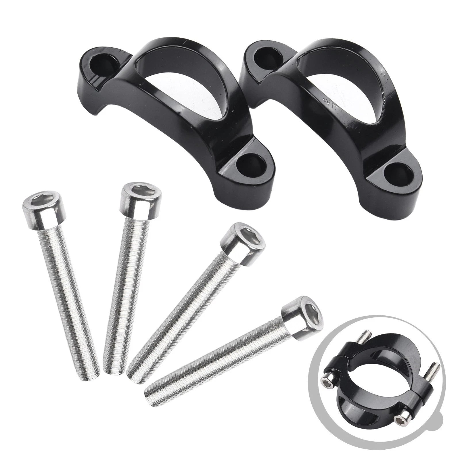Alloy Rest Bar Riser Spacers (31 8mm) for
