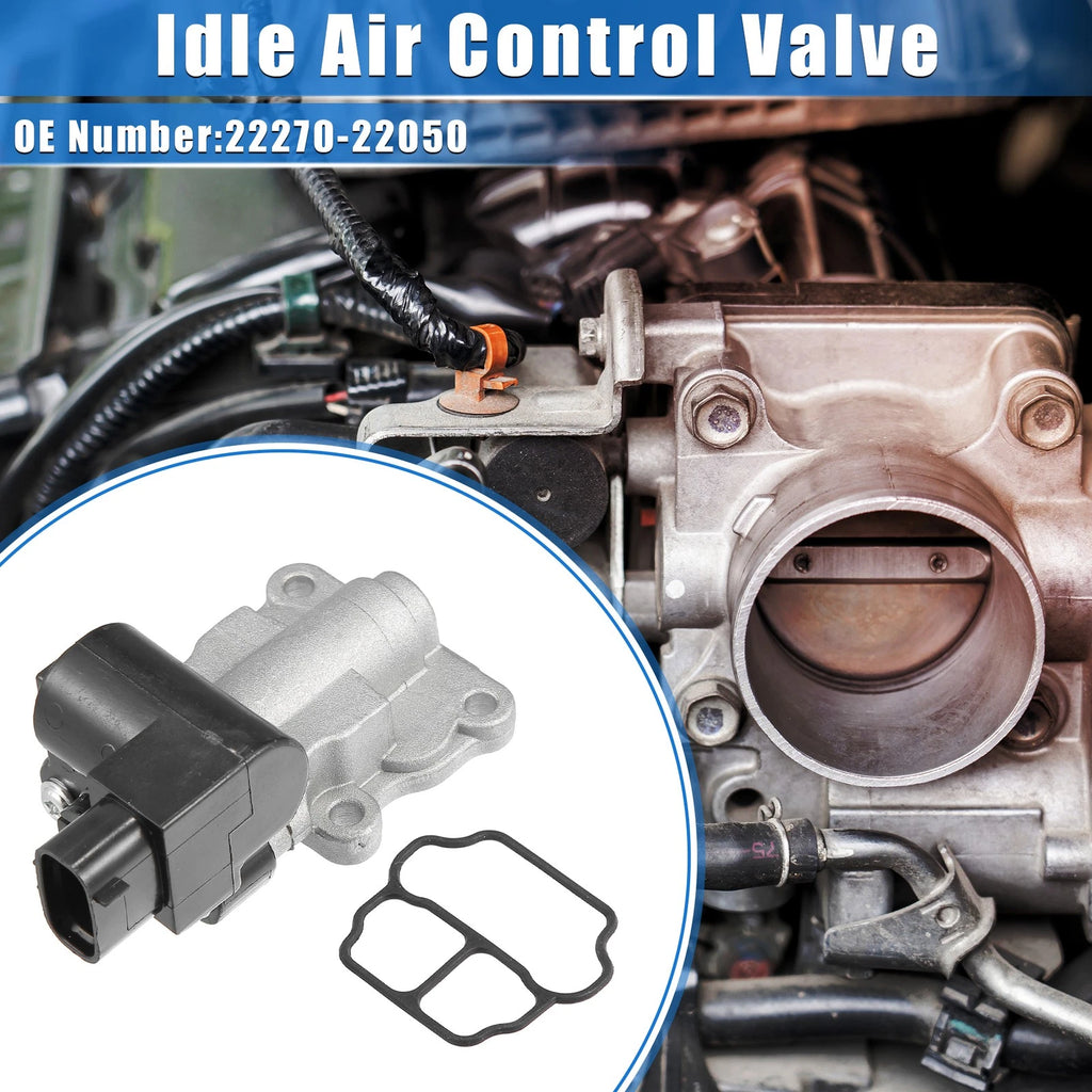 Idle Air Control Valve Replacement with Gasket for Toyota Corolla (2000–2001)