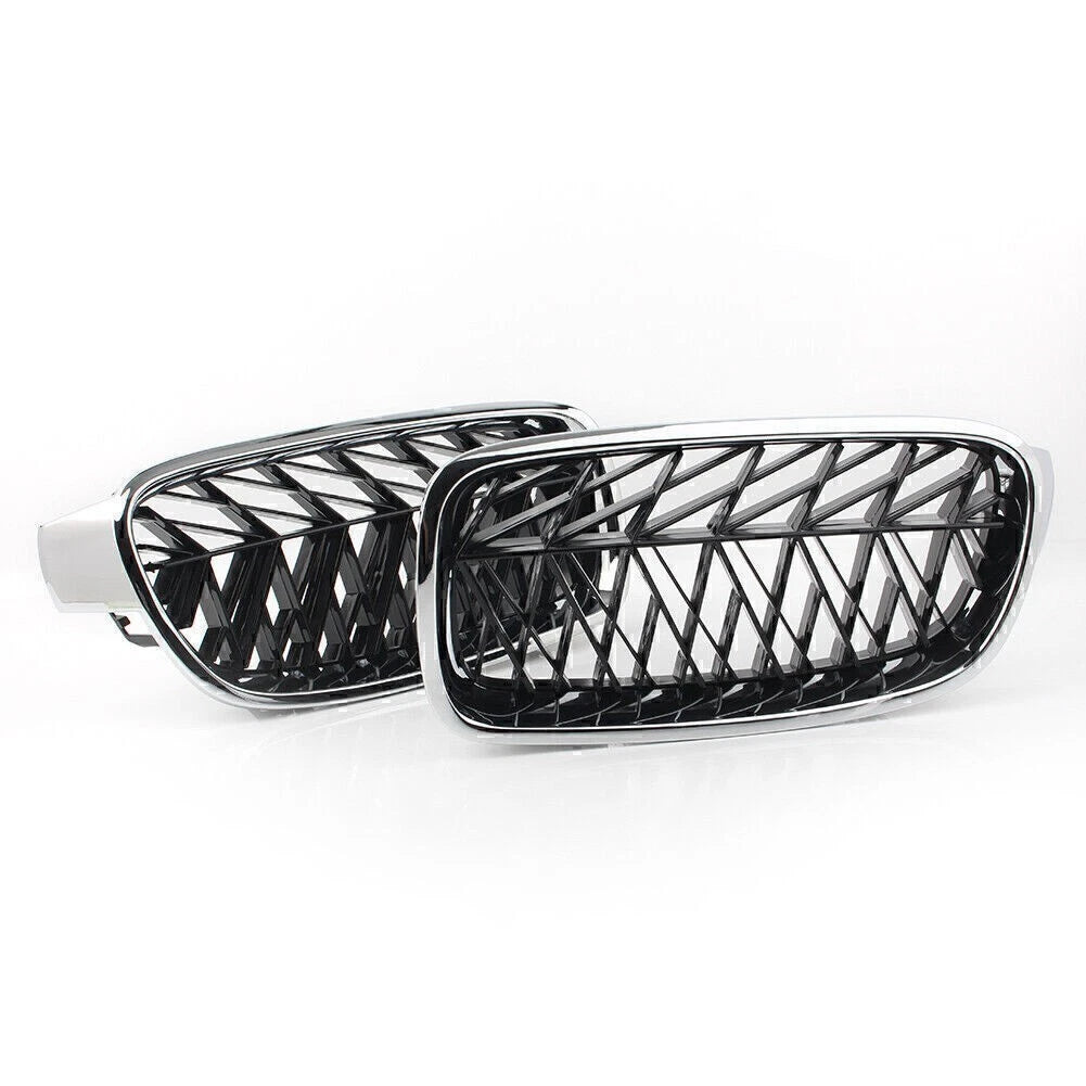 Honeycombe Style Mesh Front Bumper Grille for BMW 3 Series F35 (2013–2018)