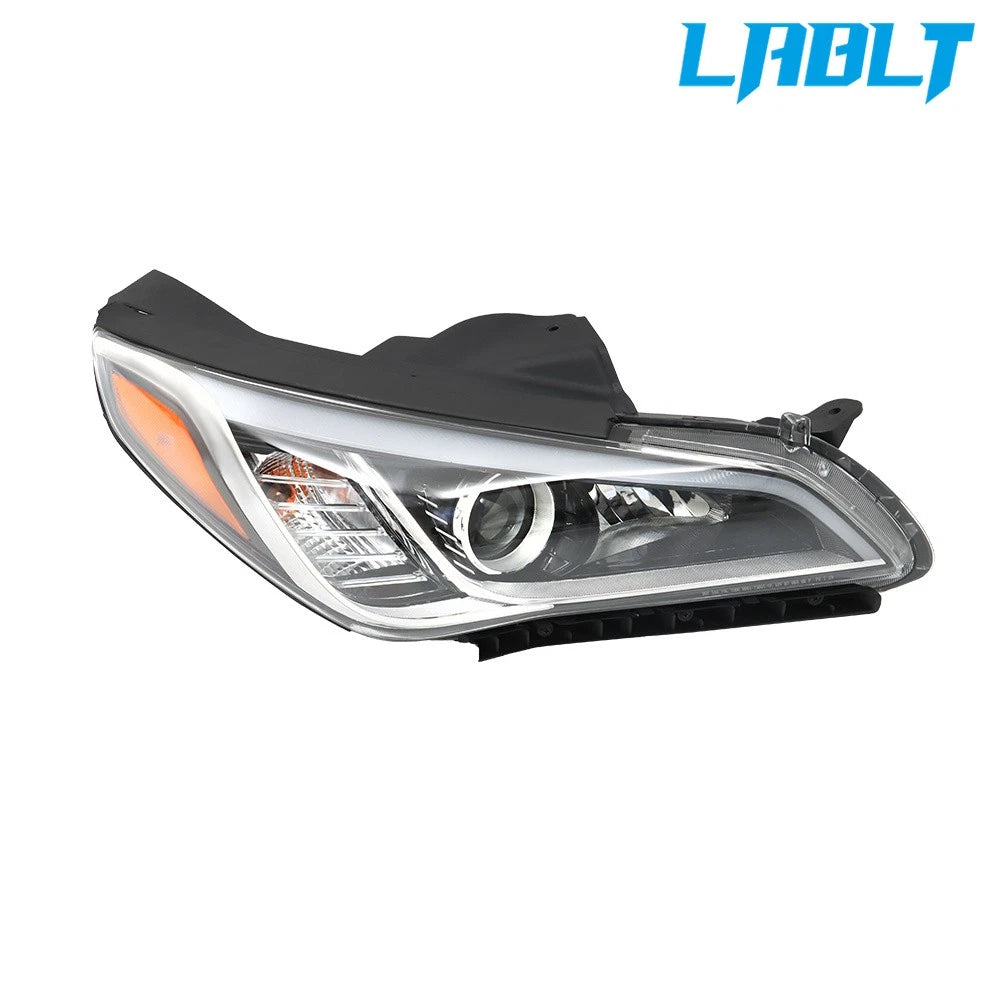 Right Side Headlight Assembly Halogen for Hyundai Sonata (2015–2017)