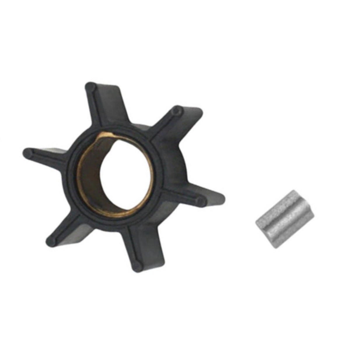 Water Pump Impeller with Key for Mercury Outboards (4-9.8 HP, 47-89981)