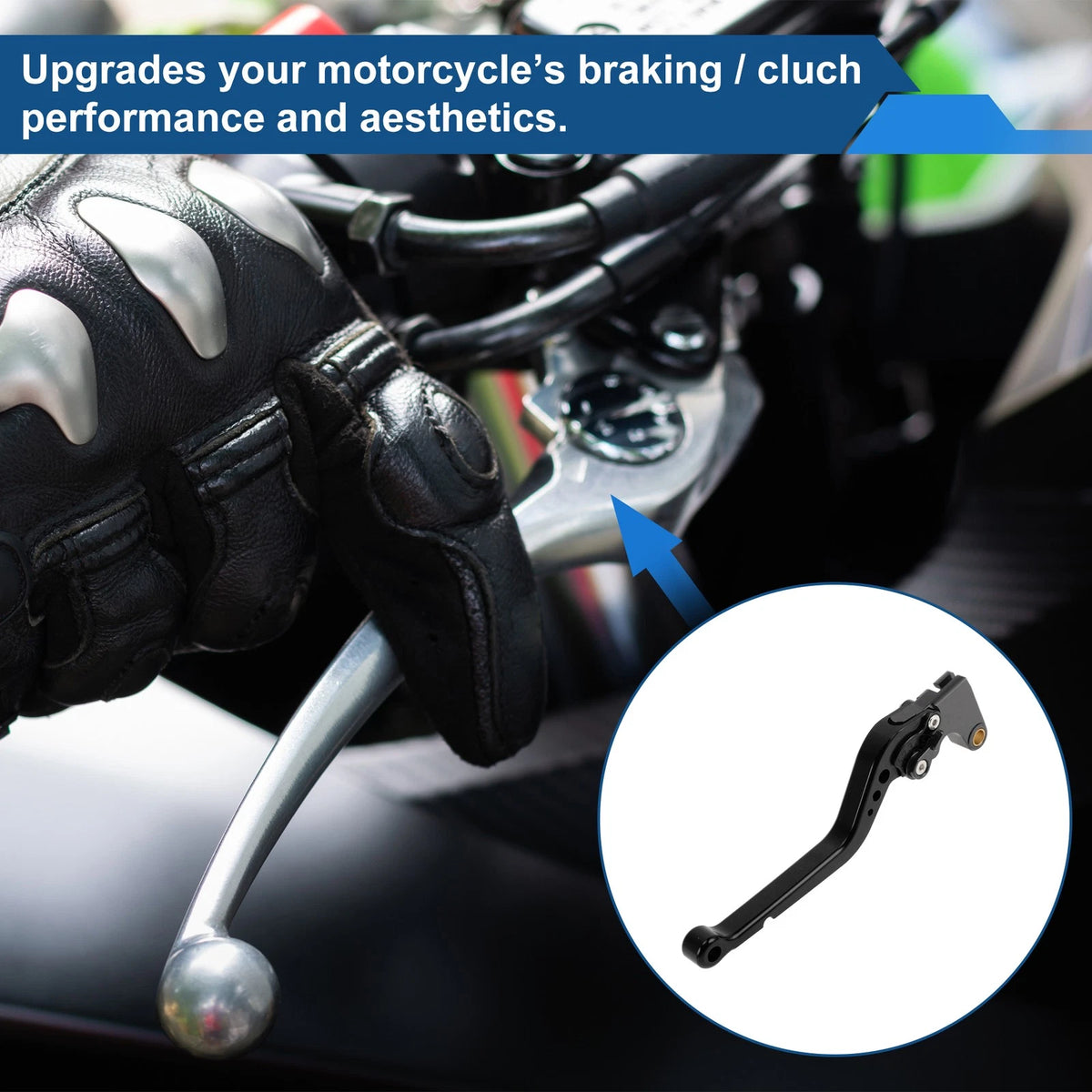 Adjustable Brake Clutch Levers for Suzuki GSXR1000 (2005–2006) - Black Pair