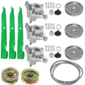 Spindle Blade and Pulley Belt Replacement for Husqvarna YTH130 (2018–2018)