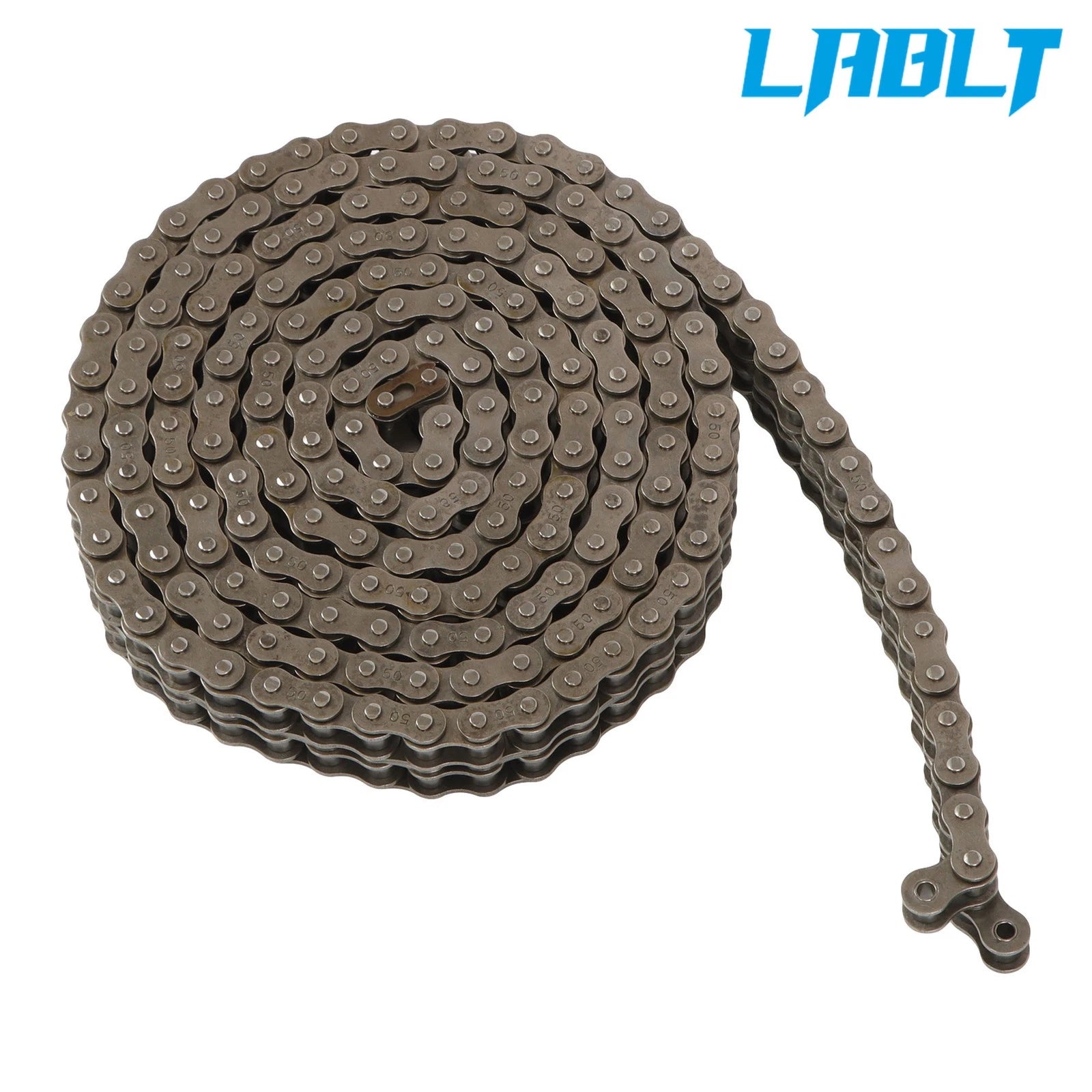 1PC Double-Row Chain 10ft w/2 Connecting Links 0.625" Pitch for LABLT