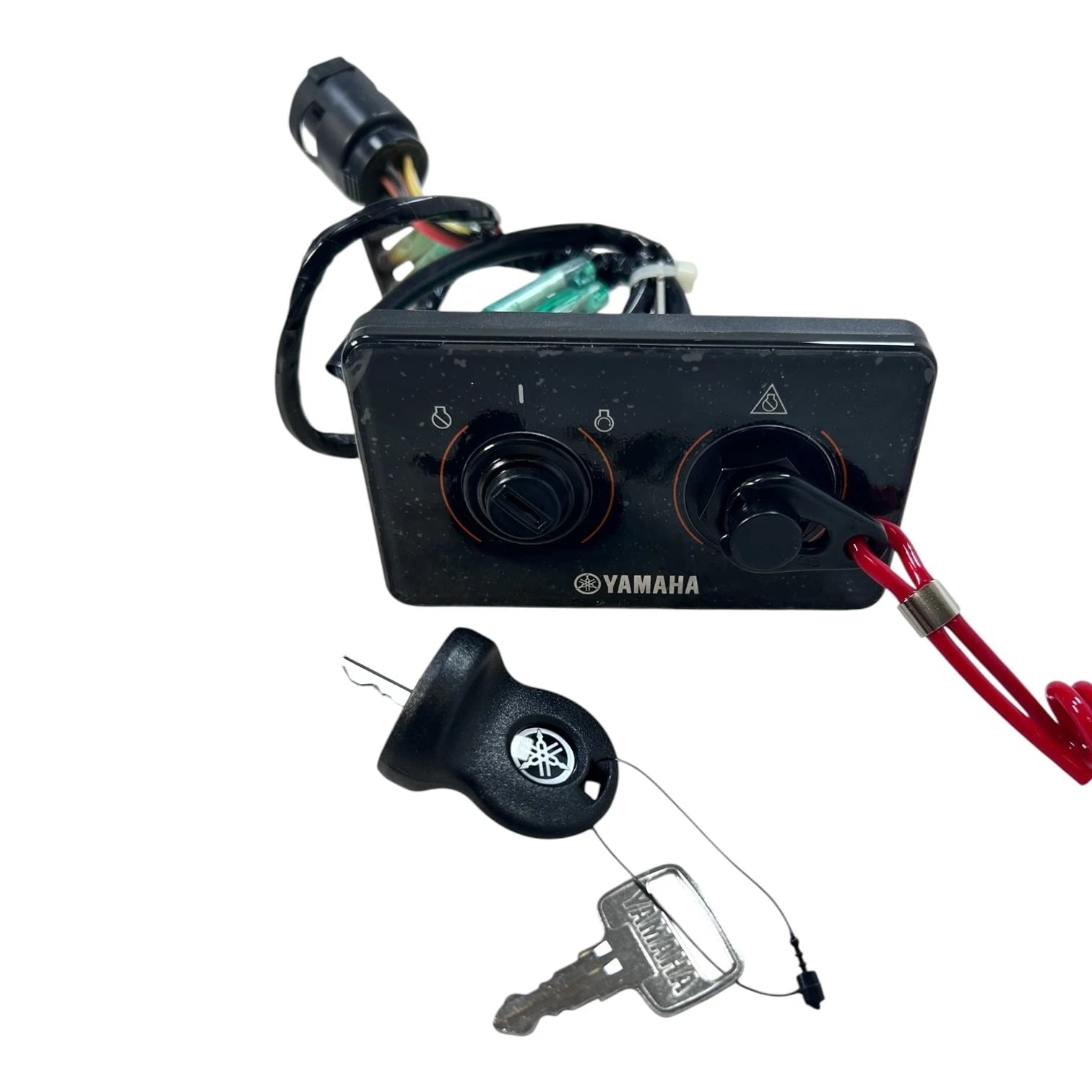 Single Dec Engine Main Switch Key Panel for Yamaha 6X6 (OEM 6X6-82570-33)
