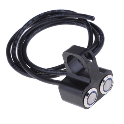 22mm Motorcycle Handlebar Headlight Spot Light Switch with Dual Indicator H