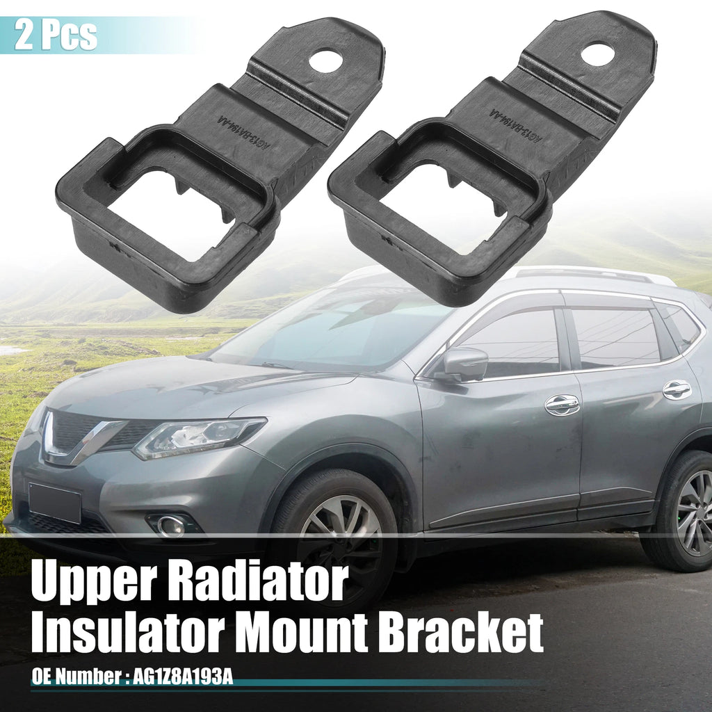 2X Upper Radiator Insulator Mount Bracket for Ford Edge (2011–2014) AG1Z8A193A