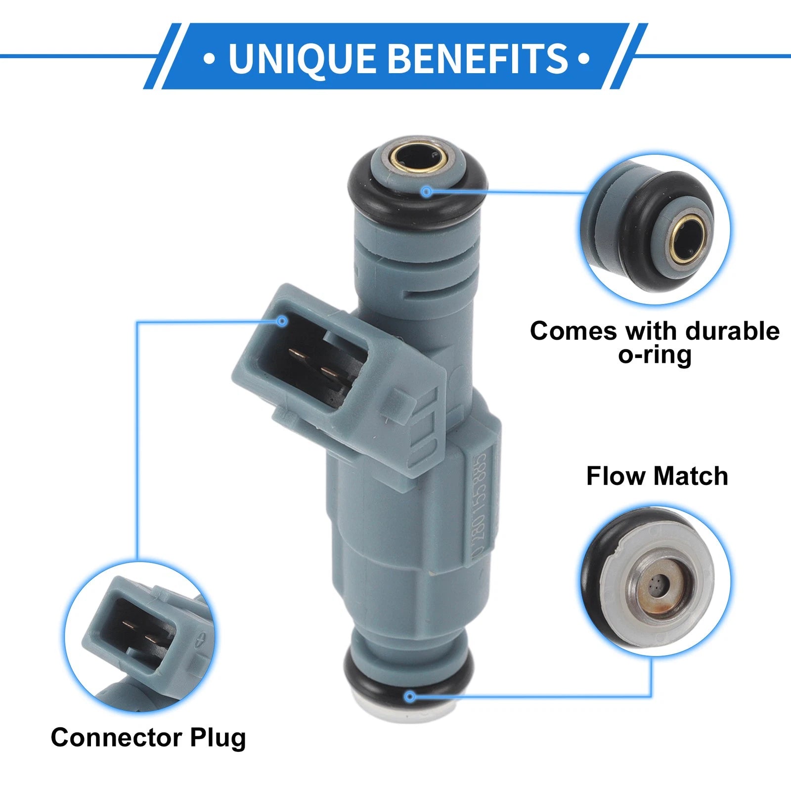 Fuel Injector Replacement for BMW 325i 2.5L I6 (1987–1993)
