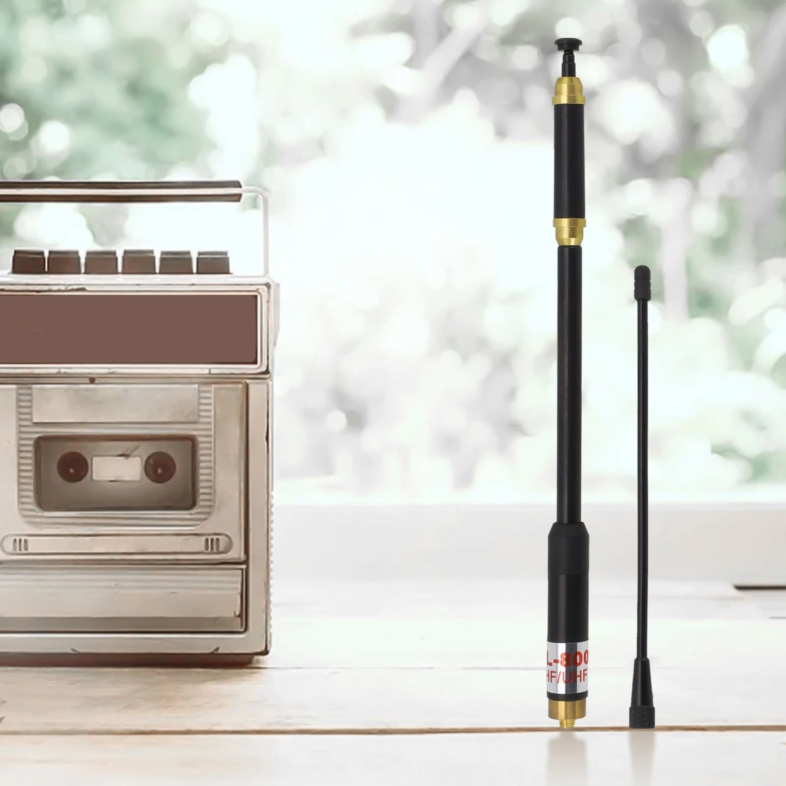 Dual B Expandable Antenna for Two Way Radios