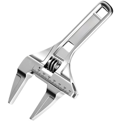 Compact Pipe Wrench 19.3 x 6.8 x 5.5 cm Chrome Vanadium