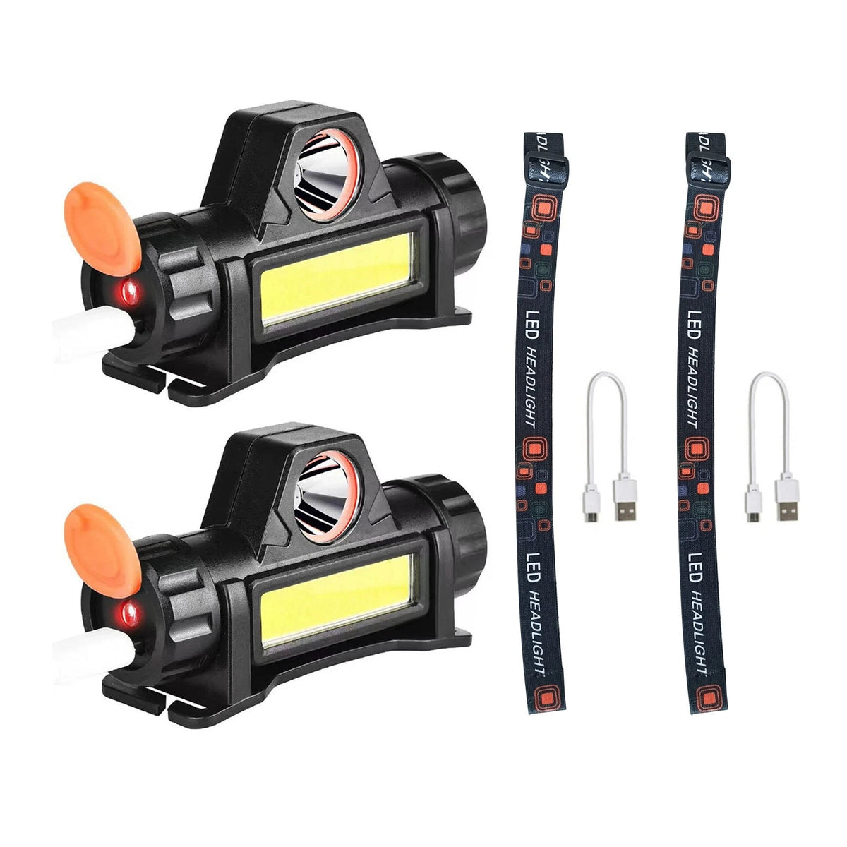 Automatic Dimming Headlight for Welding Helmet (USB Rechargeable)