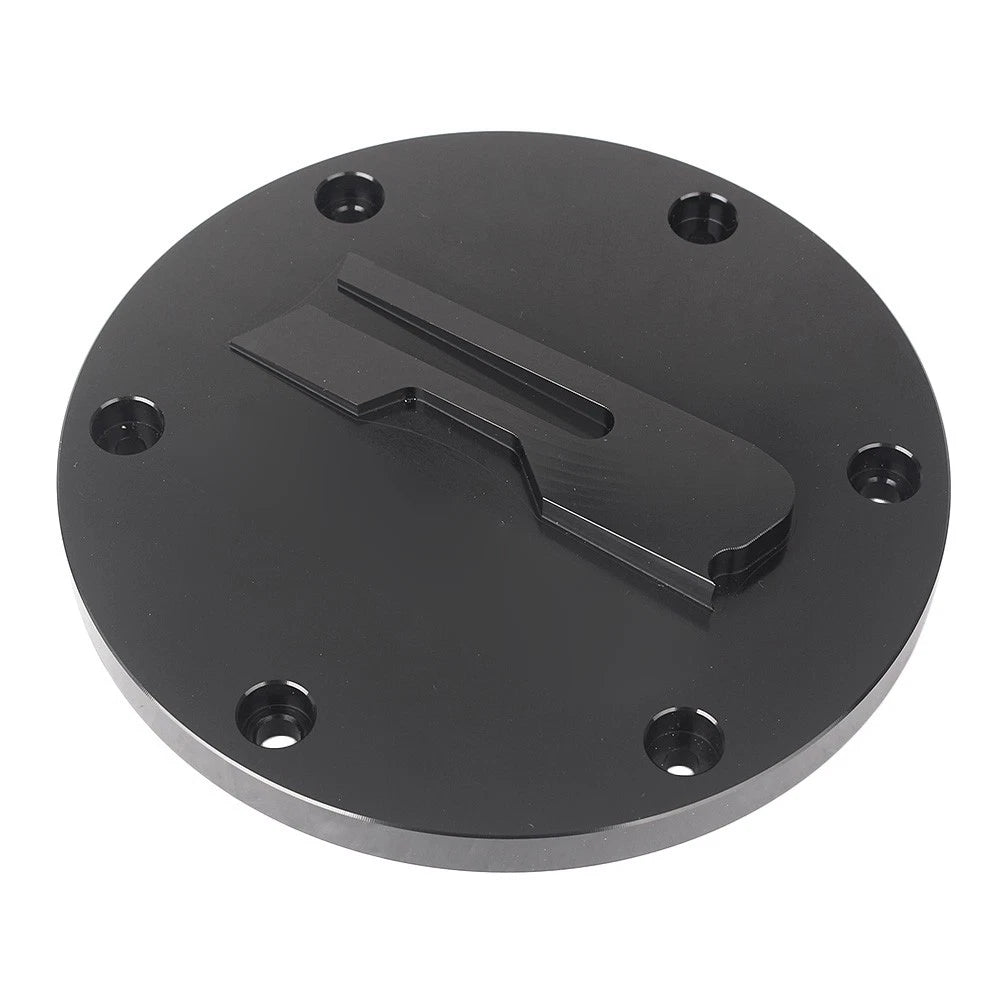 Black Derby Brake Cover for Suzuki Boulevard M109R (2007–2017)