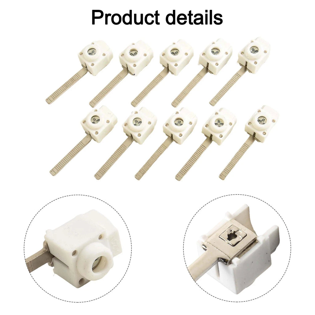 10 pcs terminal blocks for efficient electrical installations