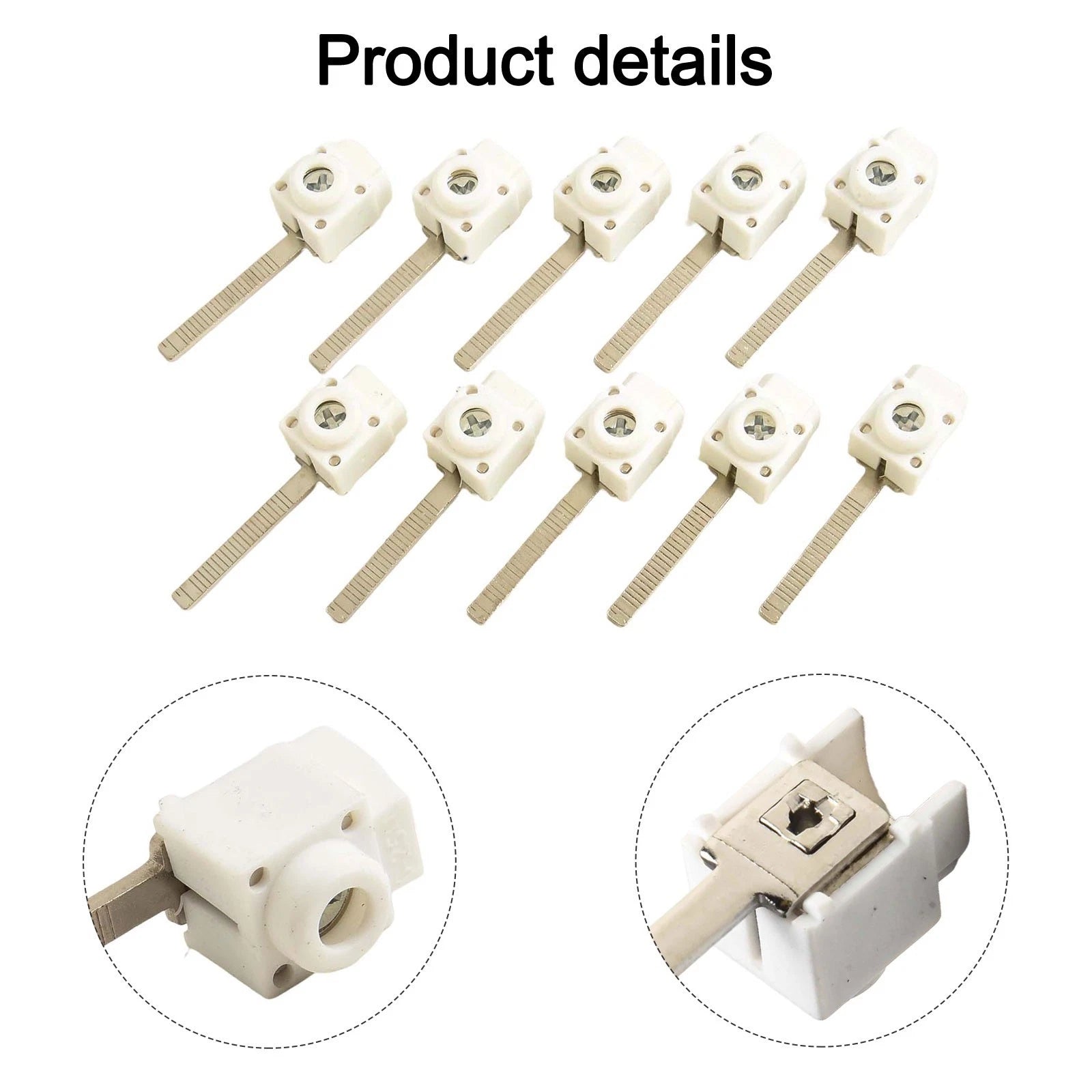 10 pcs terminal blocks for efficient electrical installations